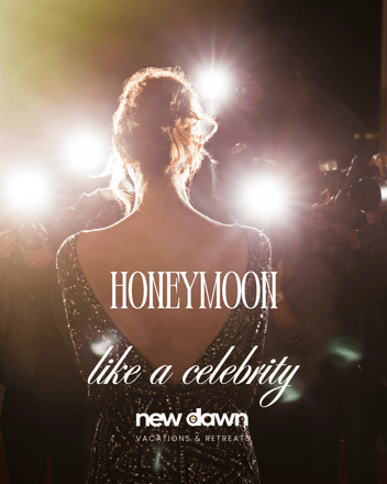 Honeymoon like a celebrity